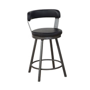 [D522-B] Cordoba - Barstool (Black, PU), PU, Metal, Black Box: 1 of 1 Box of 2 - D522-B