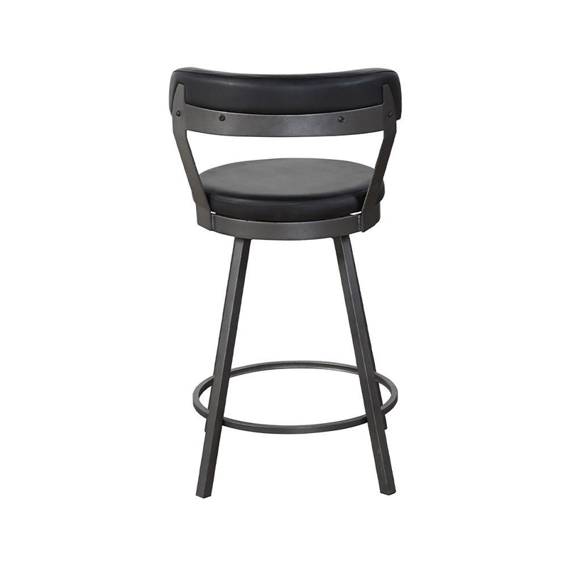 [D522-B] Cordoba - Barstool (Black, PU), PU, Metal, Black Box: 1 of 1 Box of 2 - D522-B