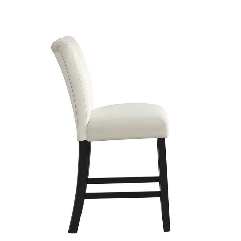 [D529-C] Ayla - Chair (Cream, Velvet), VELVET / SOLID RUBBER WOOD, CREAM Box: 1 of 1 Box of 2 - D529-C