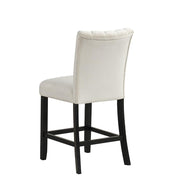 [D529-C] Ayla - Chair (Cream, Velvet), VELVET / SOLID RUBBER WOOD, CREAM Box: 1 of 1 Box of 2 - D529-C