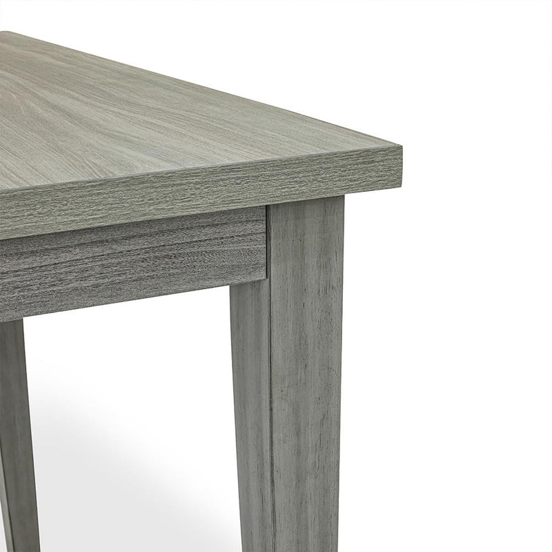 [D574-Table] Miral - Pub Table, MDF, Melamin, Rubber Wood, Gray Box: 1 of 1 Each - D574-Table