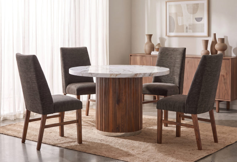 D6752 Dining Table+4 D6752 Dining Chairs - D6752DT+D6752DC