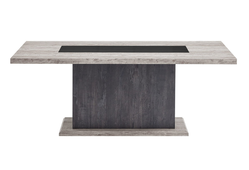 D8030 Dining Table With Storage Drawers And Storage Door - D8030DT
