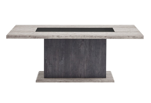 D8030 Dining Table With Storage Drawers And Storage Door - D8030DT