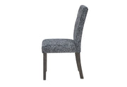 D86 Grey Dining Chair With Brown Legs - D86DC-GREY