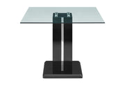 D895 Dining Table With 4 D895 Dining Chairs And 1 D895 Bench - D895DT+D895DC-GREY+D895DT-BN-GREY