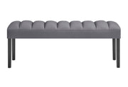 D895 Grey Dining Bench - D895DT-BN-GREY