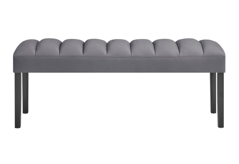 D895 Grey Dining Bench - D895DT-BN-GREY