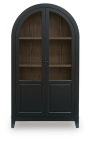 Dagandale Black/Natural Accent Cabinet - A4000599