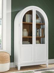 Dagandale White/Natural Accent Cabinet - A4000598