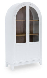 Dagandale White/Natural Accent Cabinet - A4000598