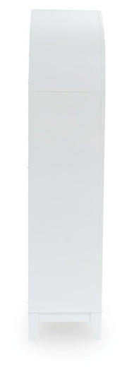 Dagandale White/Natural Accent Cabinet - A4000598