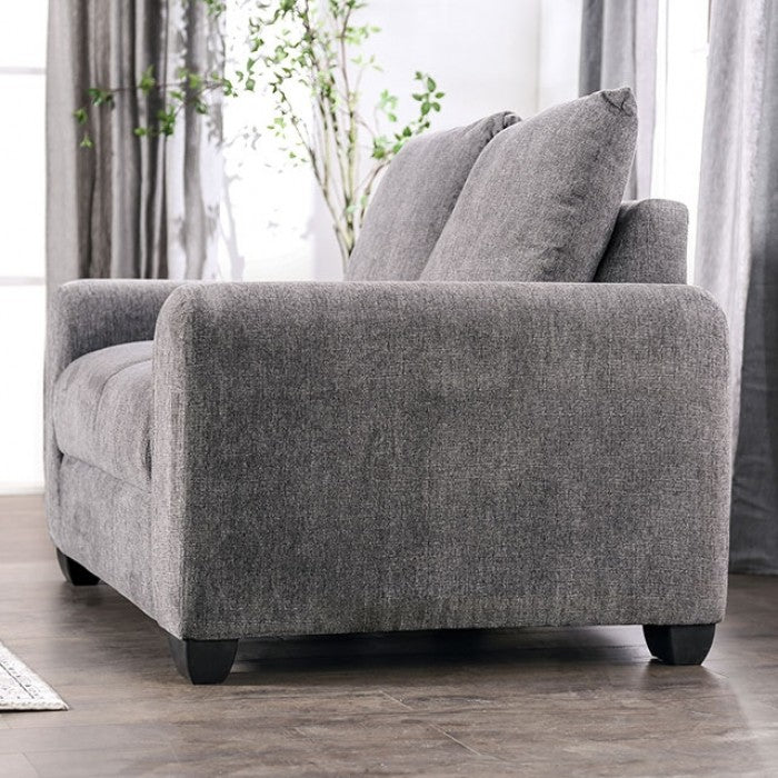 Dagmar Gray Loveseat - EM6723GY-LV