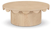 Dahlia Oak Veneer Coffee Table in Natural - 99094Natural-CT