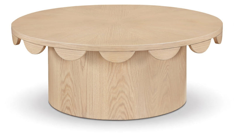 Dahlia Oak Veneer Coffee Table in Natural - 99094Natural-CT