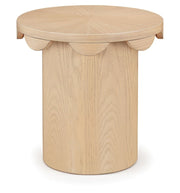 Dahlia Oak Veneer End Table in Natural - 99094Natural-ET