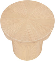 Dahlia Oak Veneer End Table in Natural - 99094Natural-ET