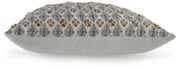 Dainwick White/Gray/Brown Pillow - A1001102P