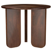 Dale Round Solid Mango Wood Side End Table Brown - 721997