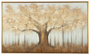 Dalewick Brown/Gray/Gold Finish Wall Art - A8000448