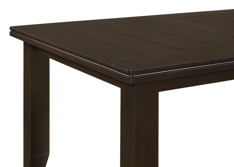 Dalila 5-piece Rectangular Dining Table Set Cappuccino - 102721-S5