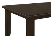 Dalila 6-piece Rectangular Dining Table Set Cappuccino - 102721-S6