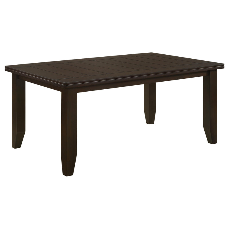 Dalila 6-piece Rectangular Dining Table Set Cappuccino - 102721-S6