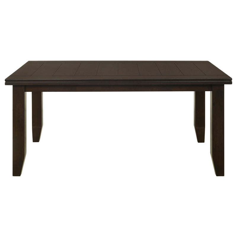 Dalila Rectangular 66-inch Wood Dining Table Cappuccino - 102721