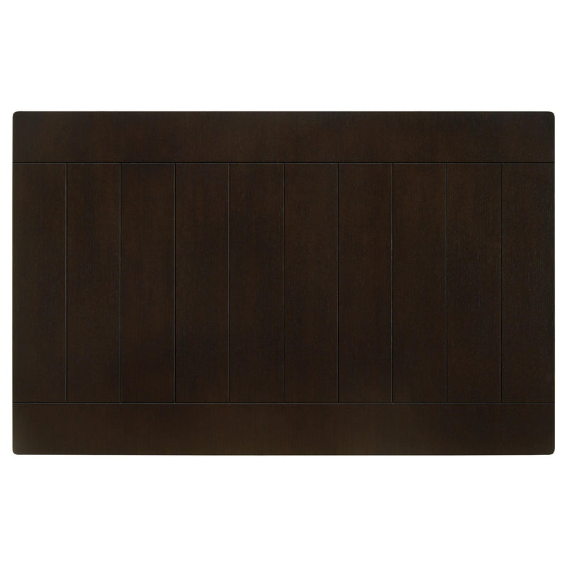 Dalila Rectangular 66-inch Wood Dining Table Cappuccino - 102721
