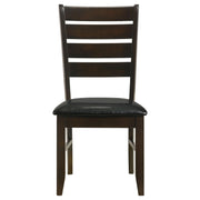 Dalila Wood Dining Side Chair Cappuccino (Set of 2) - 102722