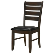 Dalila Wood Dining Side Chair Cappuccino (Set of 2) - 102722