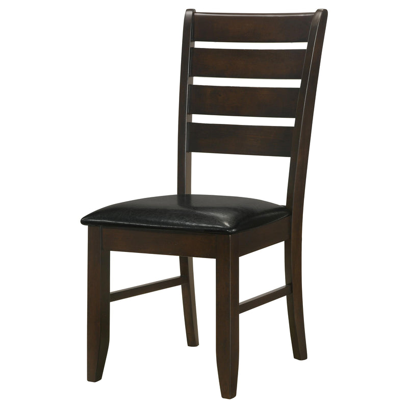 Dalila Wood Dining Side Chair Cappuccino (Set of 2) - 102722
