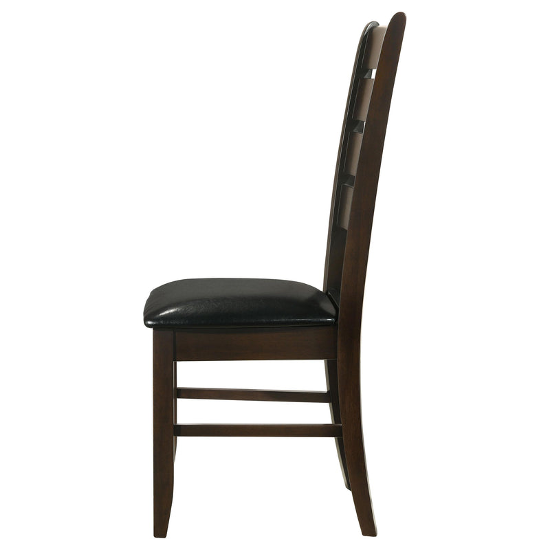 Dalila Wood Dining Side Chair Cappuccino (Set of 2) - 102722