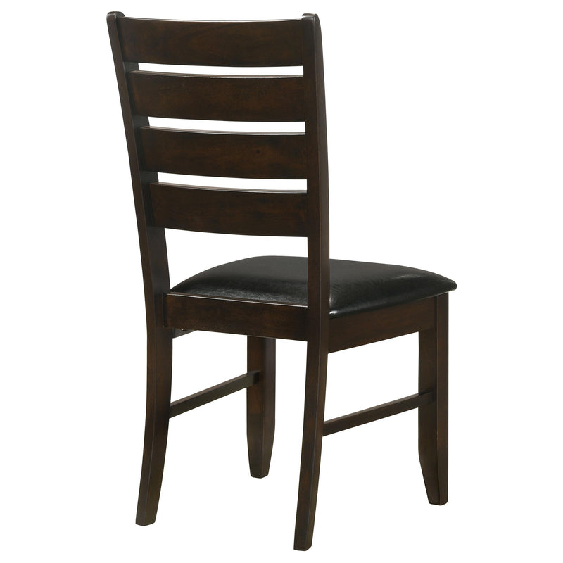 Dalila Wood Dining Side Chair Cappuccino (Set of 2) - 102722