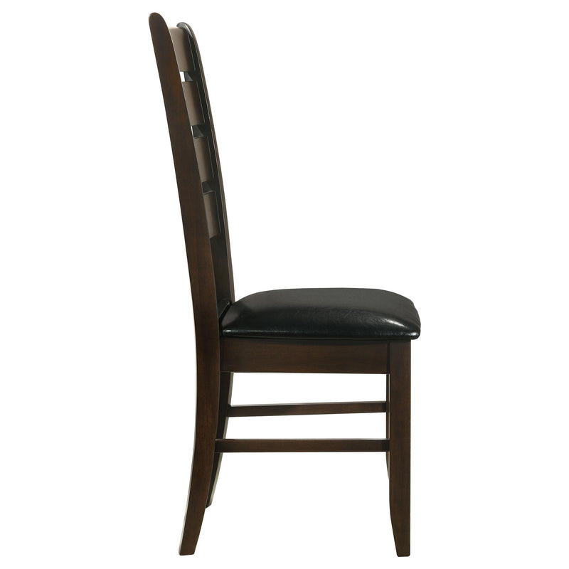 Dalila Wood Dining Side Chair Cappuccino (Set of 2) - 102722