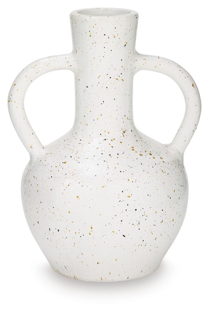 Dallinworth White/Black Vase - A2000831