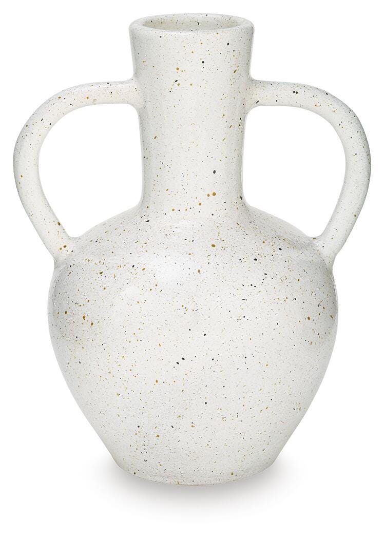 Dallinworth White/Black Vase - A2000832