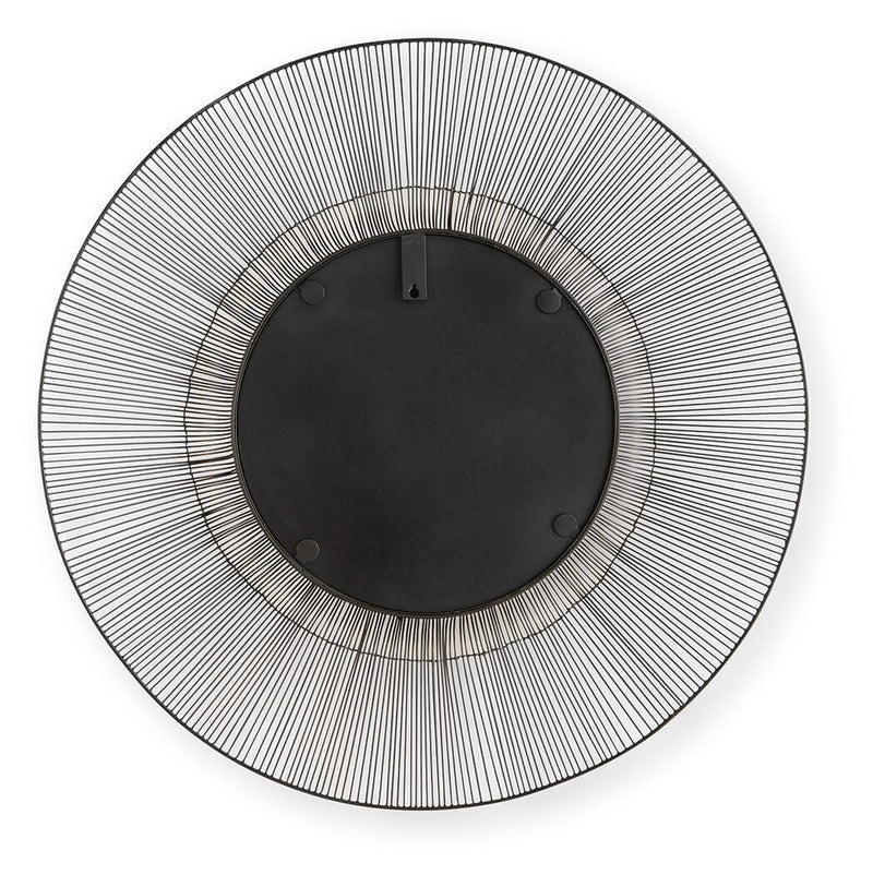 Dallmen Black/Gold Finish Accent Mirror - A8010407