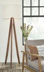 Dallson Brown Floor Lamp - Gate FurnitureFloor Lamps