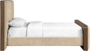 Dalton Fabric Upholstered King Bed in Beige - DaltonBeige-K
