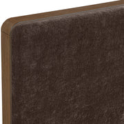 Dalton Fabric Upholstered King Bed in Brown - DaltonBrown-K