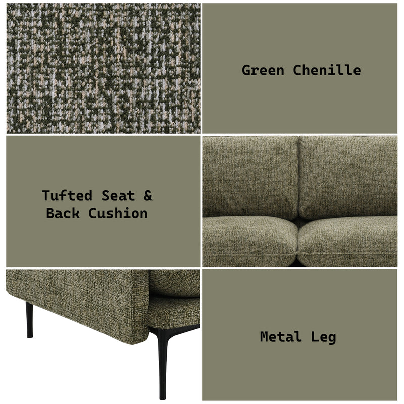Dalton Sofa w/2 Pillows - LV05950