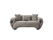 Damla 3-pieces (Sofa & Loveseat & Chair) Livingroom Set Cream in Cream - 101-DAM-GIR08-321