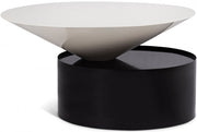 Damon Iron Coffee Table in White - 266-C