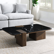 Dana Coffee Table w/Natural Marble - LV04595