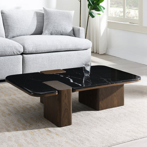 Dana Coffee Table w/Natural Marble - LV04595