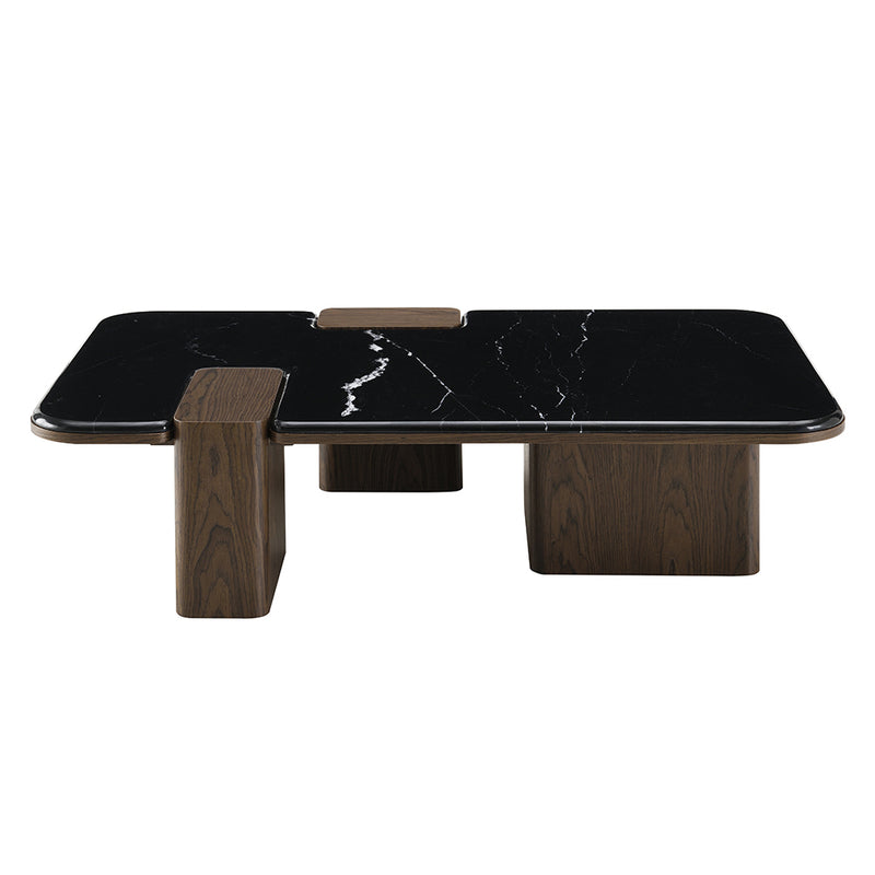 Dana Coffee Table w/Natural Marble - LV04595