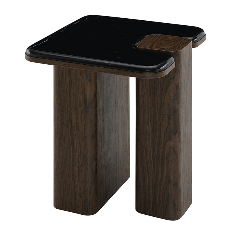 Dana End Table w/Natural Marble - LV04596