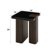 Dana End Table w/Natural Marble - LV04596