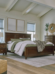 Danabrin Brown Panel Bedroom Set - Gate FurnitureBedroom Set